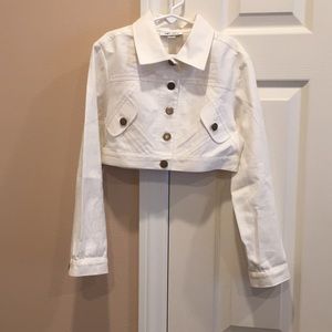 Vintage Amy Byer cropped denim jacket